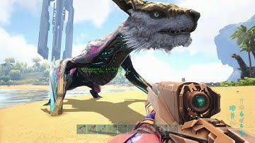 How To Spawn in a Tamed Managarmr with Ascendant Saddle in Ark