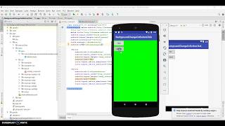 Learn Android Programming | Change background Color On Button Click | Android Studio | LoveCoding screenshot 5