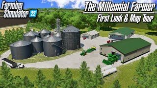 Celebrity Millennial Farmer (MF Farms) - Map Preview | Farming Simulator 22 Wealth