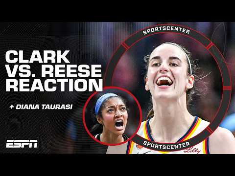 REACTION to the Fever’s OT comeback vs. Dream 🍿 + Diana Taurasi jersey retirement | SportsCenter