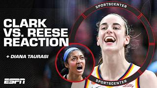 REACTION to the Fever s OT comeback vs Dream Diana Taurasi jersey retirement SportsCenter