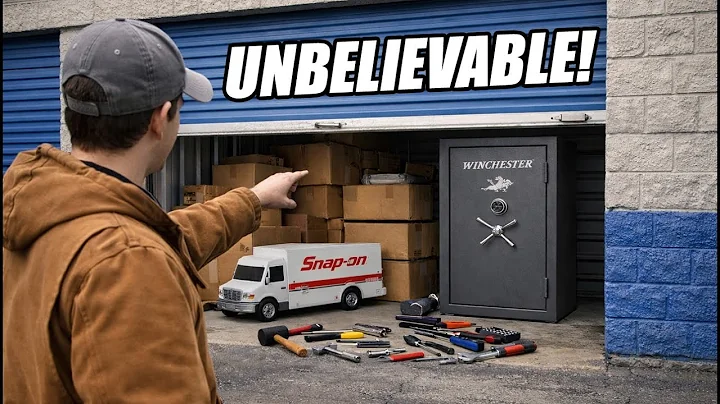 We Bought an Abandoned Storage Unit! - THIS WAS HIDDEN!