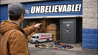 We Bought an Abandoned Storage Unit! - THIS WAS HIDDEN!