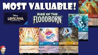 The Most Valuable Cards from Rise of the Floodborn! Most Expensive Disney Lorcana Cards!