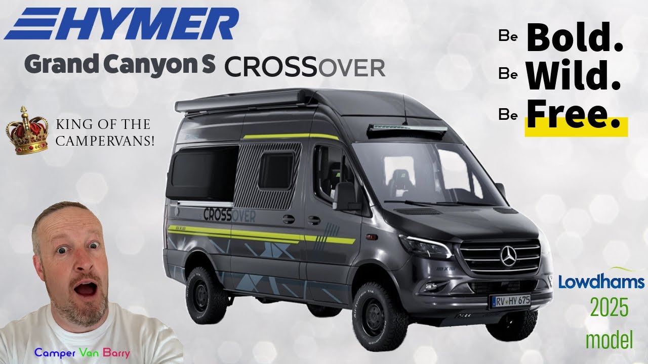 2025 Hymer Grand Canyon S Crossover Review 🚐 | Best 4x4 Campervan Under 6m for Off-Grid Travel!