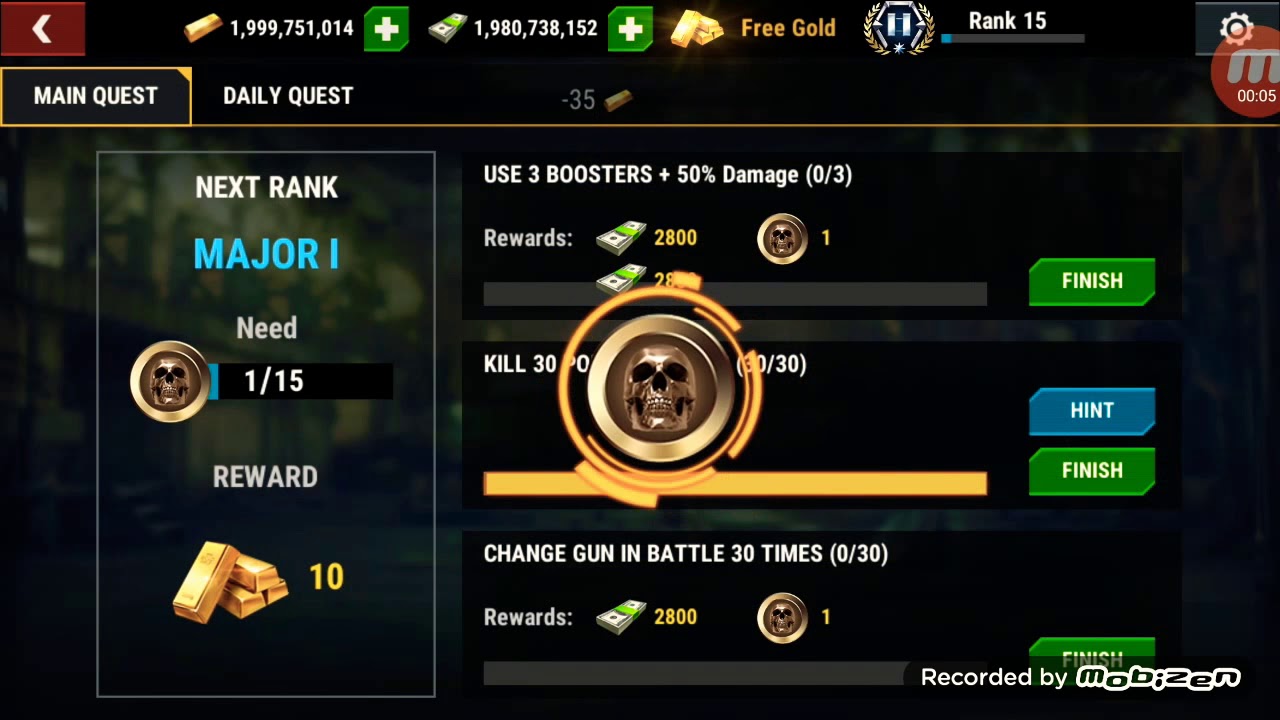 Dead Target:Zombie How to rank up Fast