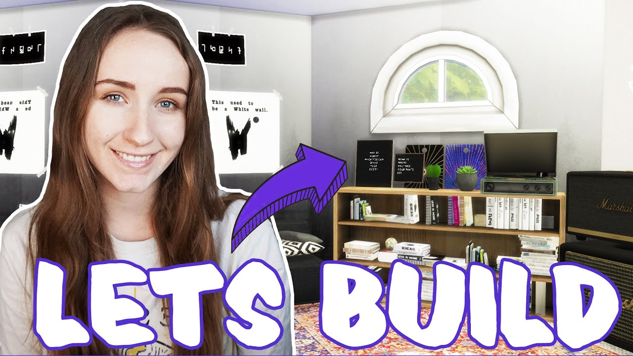 LET'S BUILD MY DREAM HOUSE | MORE INTERIOR // in The Sims 4 #4 - YouTube