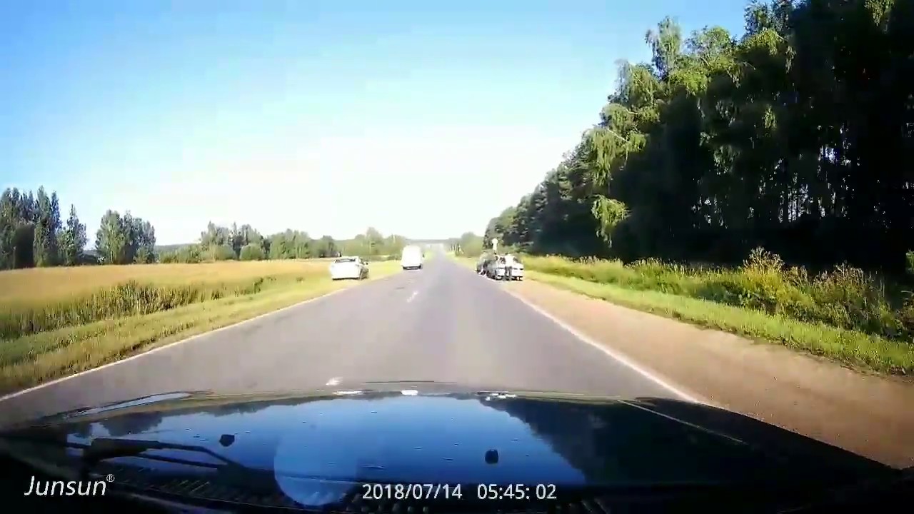 Фото трассы из машины