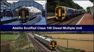 Abellio ScotRail Class 158 BREL Express Sprinter 'Diesel Multiple Unit'