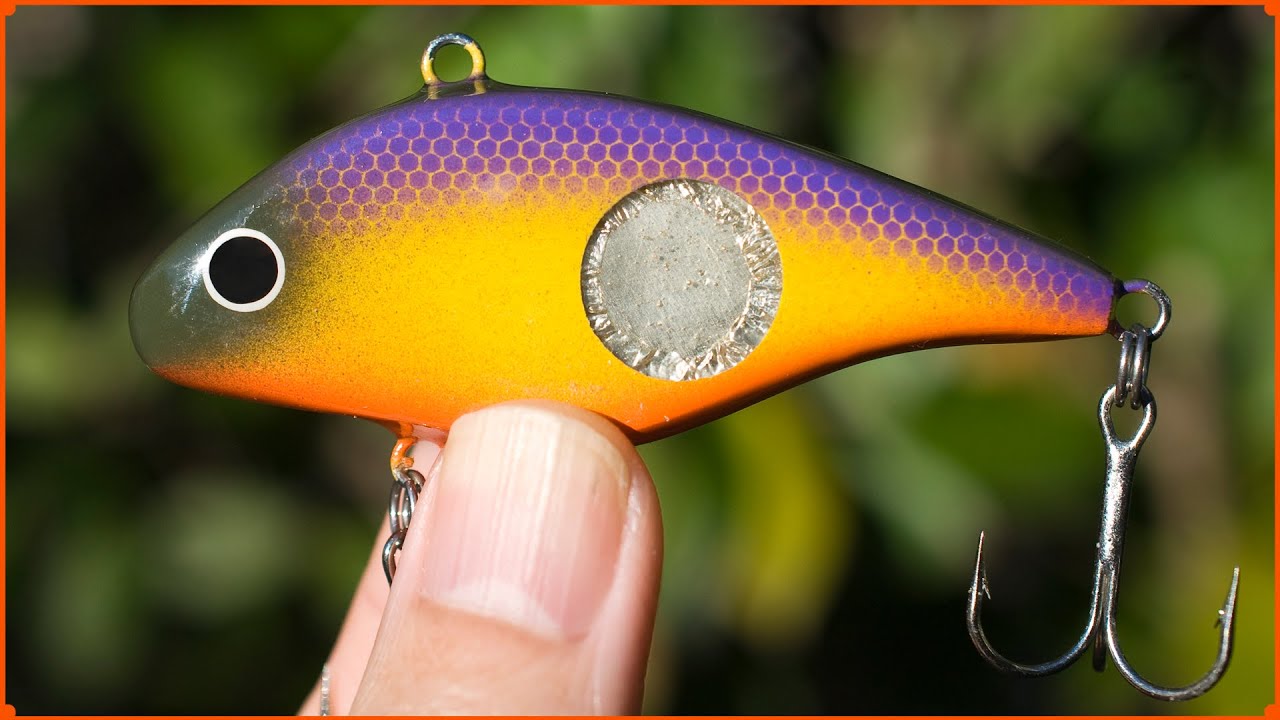 How to make a Lipless Crankbait. (Wooden lure with aluminum pipe