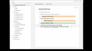 Dynalist Collections Hyperlink Demo screenshot 5