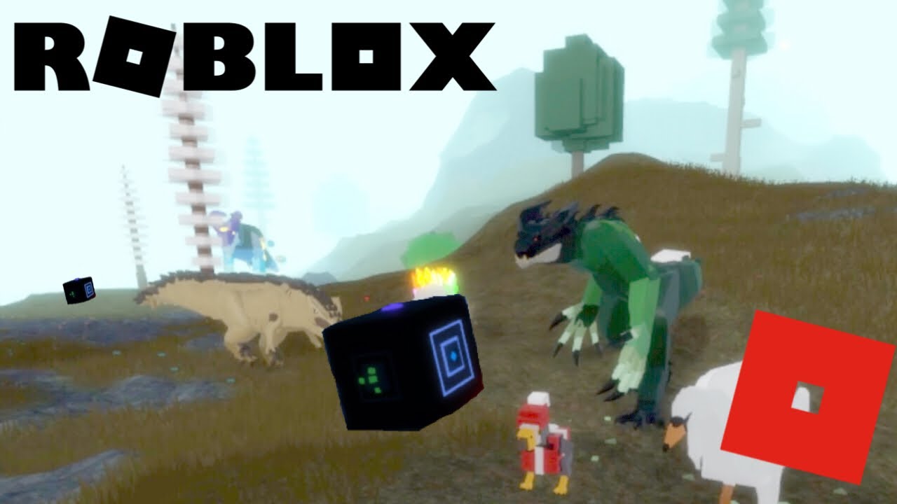 Encountering The Developer Cube And Alligaterror Dinosaur Simulator Youtube - cube simulator roblox