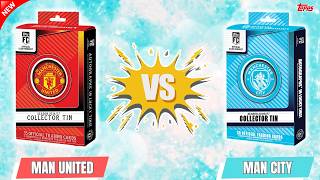 PACK BATTLE!! 🔥 Manchester City vs Man United! | Topps Collector Tins 2026/27 ⚽