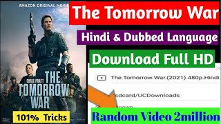 How to download "THE Tomorrow war" movie in Hindi dubbed_the tomorrow war full movie free downloadHD