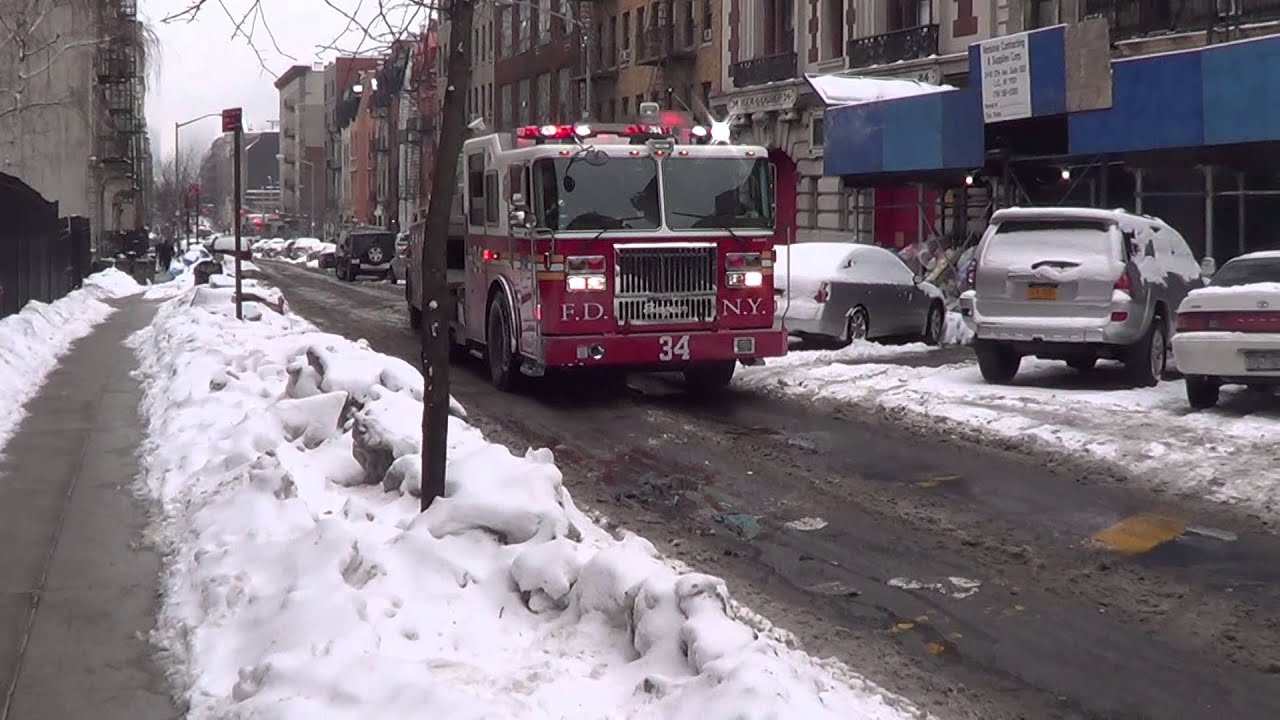 Fdny Ladder 34 - YouTube