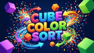 Cube Color Sort - All Game Gameplay Android screenshot 2