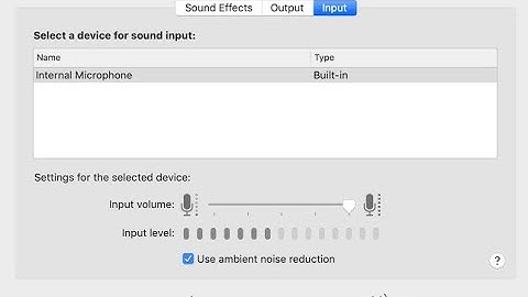 Internal Microphone on MAC Not Working FIX it Now