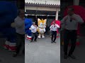 @SEGA Official さんのソニック・ナックルズ・テイルスと相方と流行りのチキン🍗バナナ🍌を踊ってみました! みなさん完璧です!!! #sonicbirthday #sonic #sega