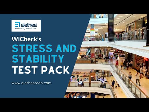 WiCheck’s new Stress and Stability Test Pack