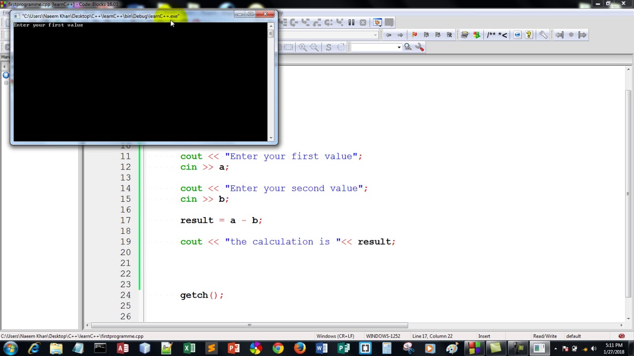 Introduction to Programming How to Use Arithmetic Function in C++ Part ...