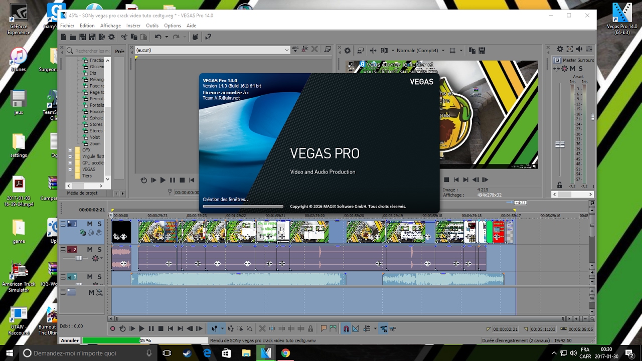 comment cracker sony vegas pro 14