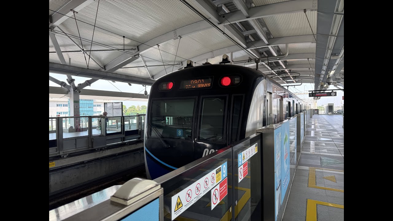 MRT Jakarta North South Line Nippon Sharyo 1000 Ride : (Istora Mandiri - Lebak Bulus)