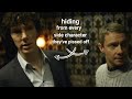 sherlock &amp; john are bad at group settings