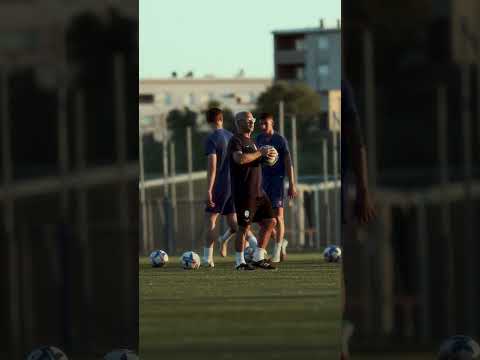 Trening juniora uoči posljednjeg kola i susreta s Varaždinom na glavnom travnjaku Opus Arene! 🏟️