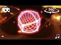 Trance galactic zone vr 360 music