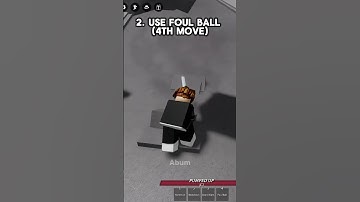 How to do Metal Bat Tech in TSB! 🏏 #roblox