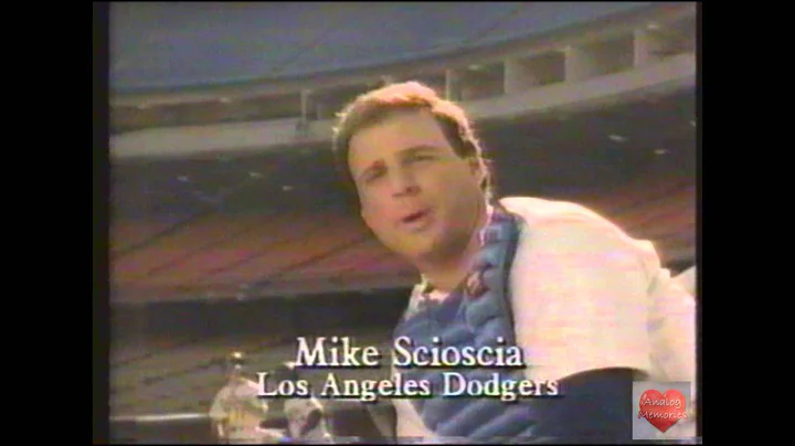 Mike Scioscia MLB TEAM Designated Driver Televisio...