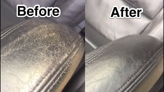 Restoring Colour For Black Leather Car Seats