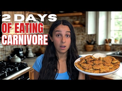 What I Eat in 2 FULL Days (Carnivore Nuggets + Holiday Appetizers)
