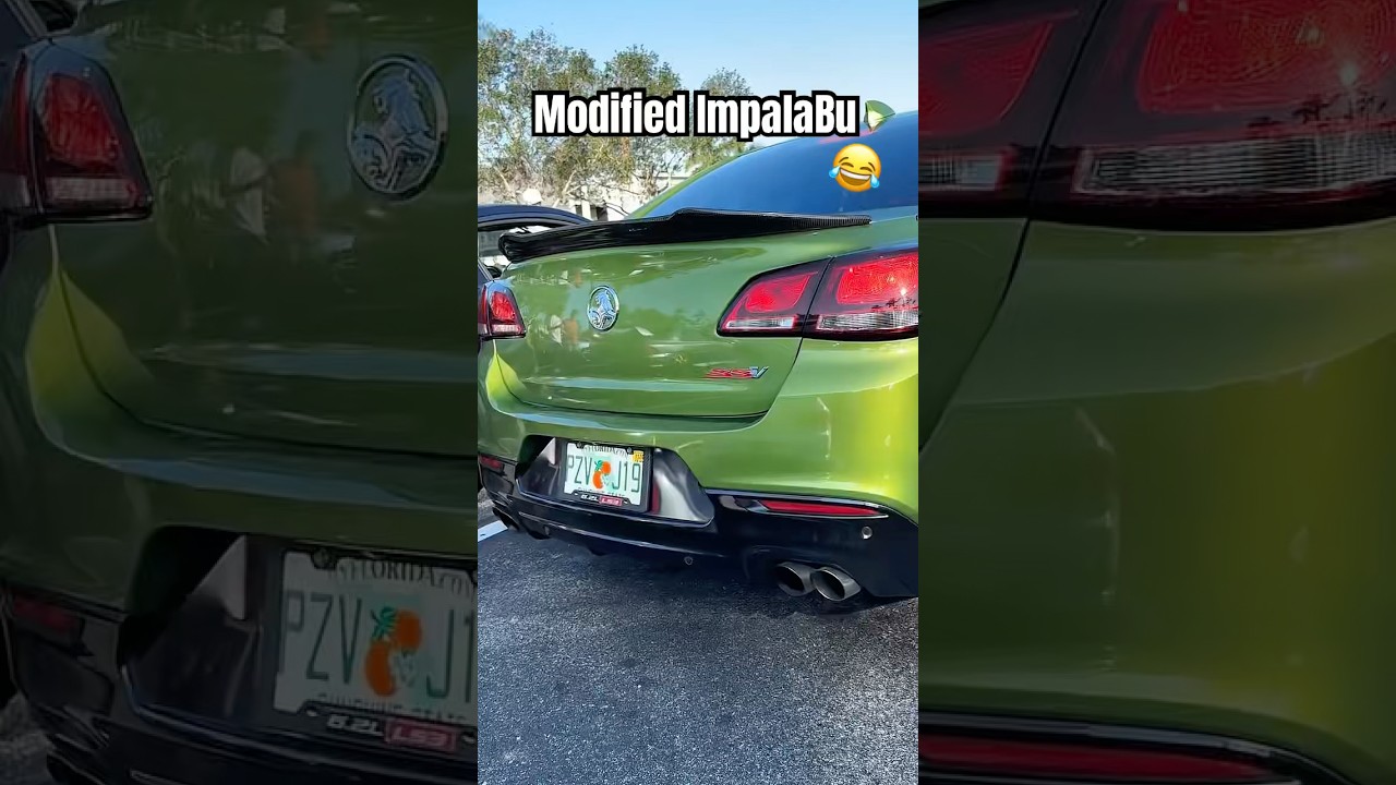 Modified Chevy SS💨😬