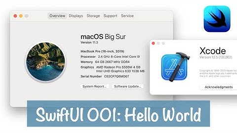 SwiftUI 001: Hello, World!