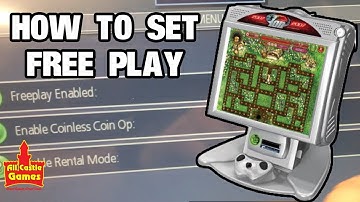How to set a Merit Megatouch to Free Play! - Arcade VLOG