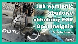 How to replace the EGR cooler housing, Opel Insignia fluid leak #vlog #automotive #marcinrobietosam