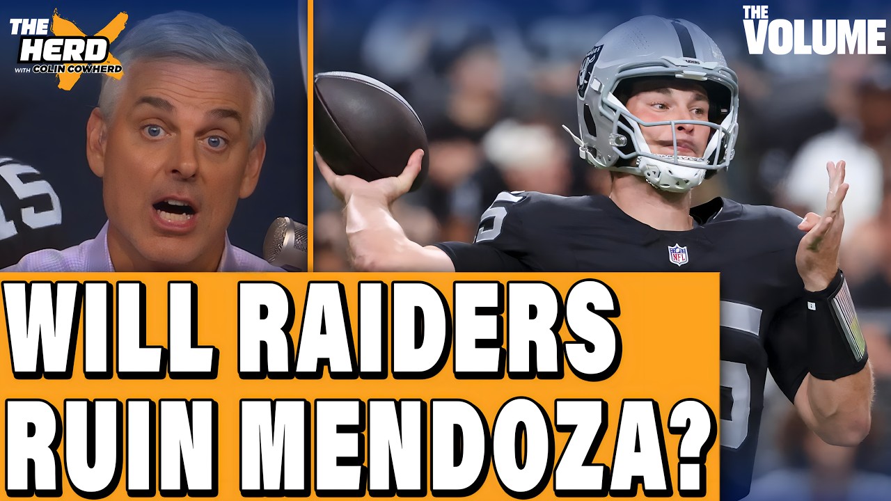 Will Raiders RUIN Fernando Mendoza? + Sark on HOT SEAT in Texas? | Colin Cowherd: HERD