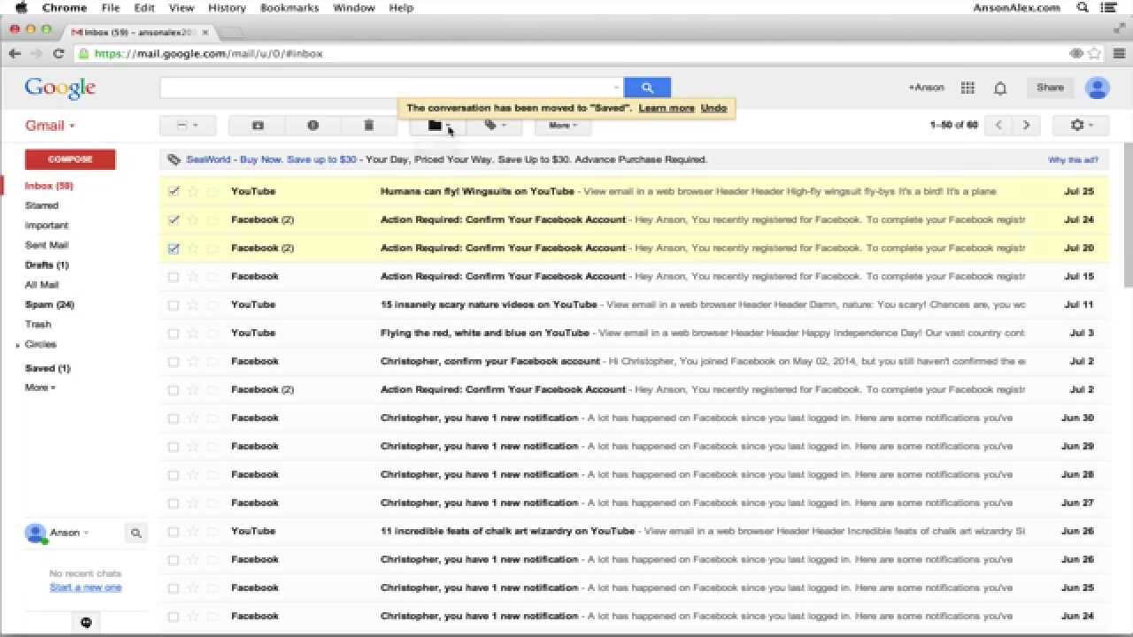 Gmail Tutorial 2014 - Quick Start - YouTube