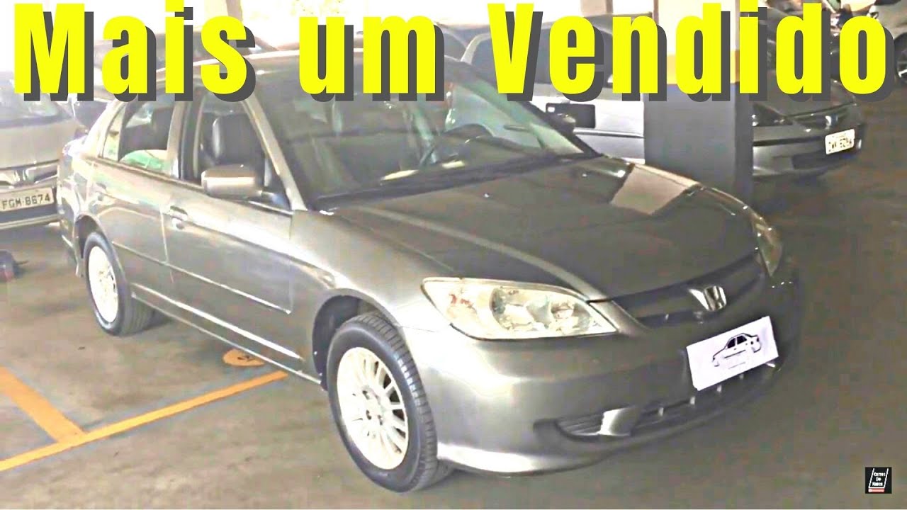 Honda Civic 1.7 Ex Vtec Automático 2004 YouTube