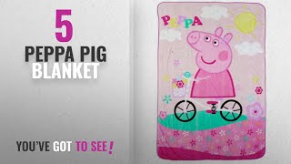 Top 10 Peppa Pig Blanket [2018]: Peppa Pig Blanket, Super Soft Peppa Pig Plush Blanket, 62 x 90 , screenshot 1