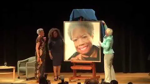 Maya Angelou's Portrait Unveiling at the National ...
