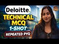 Deloitte NLA 1-Shot Technical MCQ | Deloitte Previous Year Questions