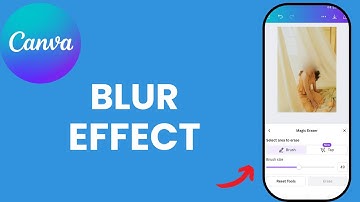 How to Blur an Image Using Canva on Android | Quick Tutorial
