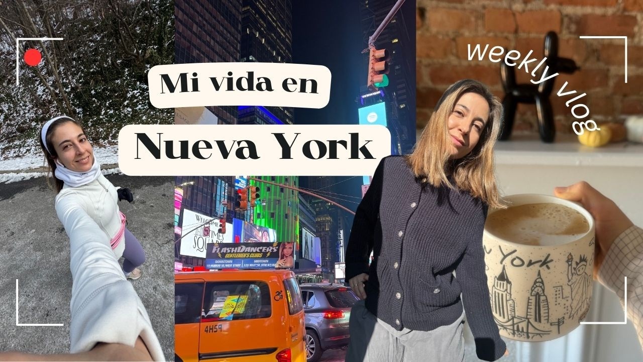 Mi vida en Nueva York🎷semana INTENSA✌️lanzamiento, Moulin Rouge y DEPORTE 🏃‍♀️ ¿cómo llego a todo?