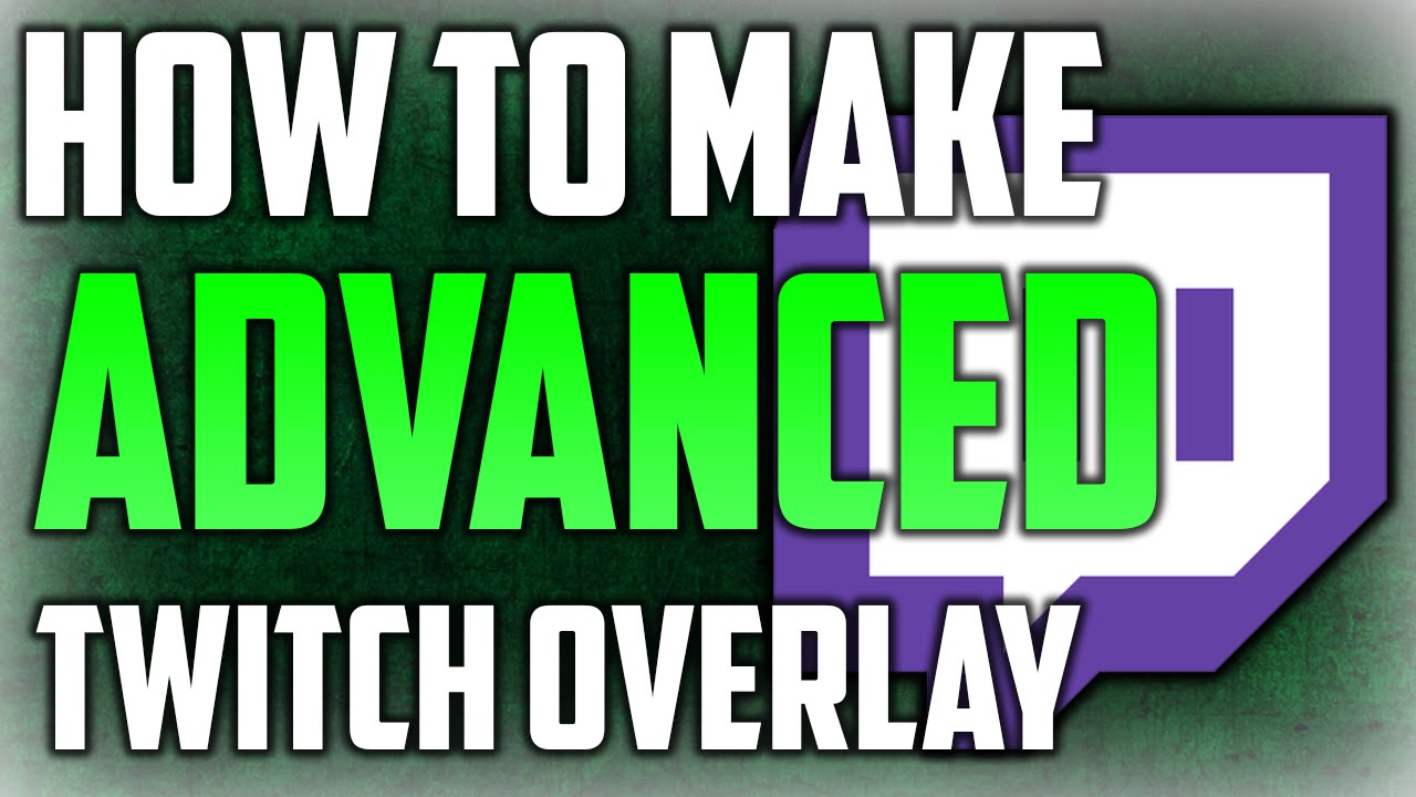 How To Make A YouTube / Twitch Overlay In Photoshop! (Advanced Tutorial)