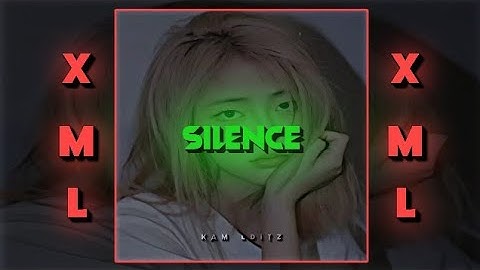 ALIGHT MOTION PRESETS || SILENCE SONG || XML CHECK LINK DESCRIPTION👇