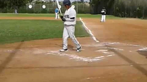 Alonzo F Durazo at Morse High school hits for a si...
