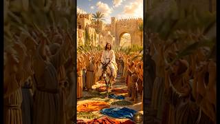 PALM SUNDAY ✝️ #bible #jesus #jesuschrist #faith #ai #christianity #chrstian #believe #newtestament