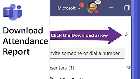 How to Download the meeting attendance report in Microsoft Teams